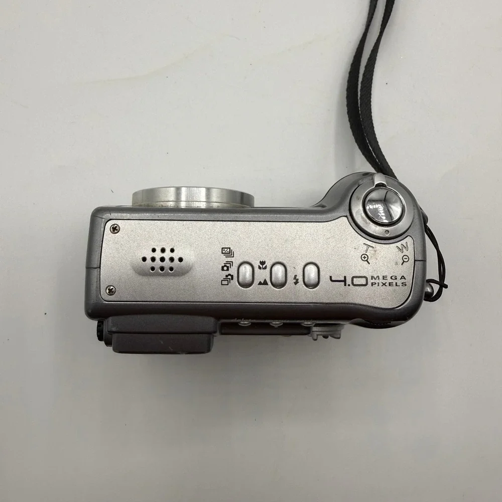 Kodak EasyShare DX7440 Digital Camera & Printer Dock Silver Untested For Parts